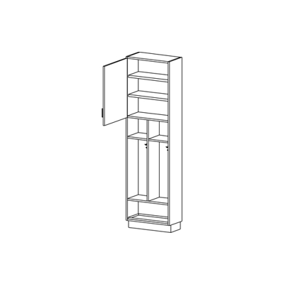 Image for Two Student Tall Lockers