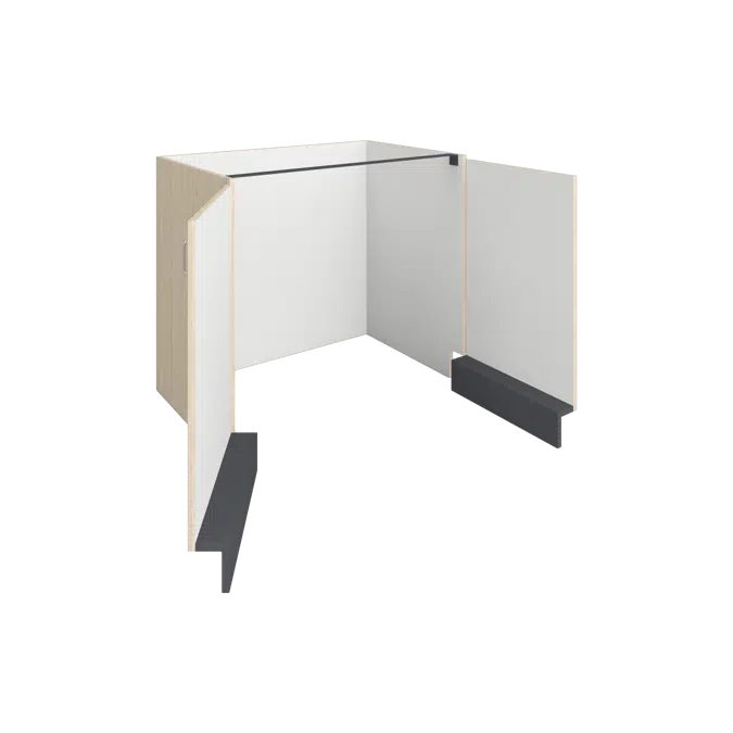 B2800 Sink Base Cabinet - Wheelchair Accessible Sink Cabinet with Doors