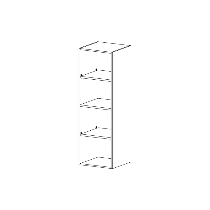 ELEVATE by Case Systems  - PT000 - Wall-mounted Cabinet - Tall
