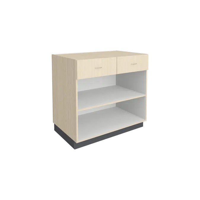 B3150 Base Cabinet - Open/Drawer Storage