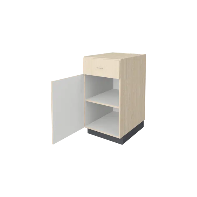 B3110 Base Cabinet - Door/Drawer Storage, Left Hinged