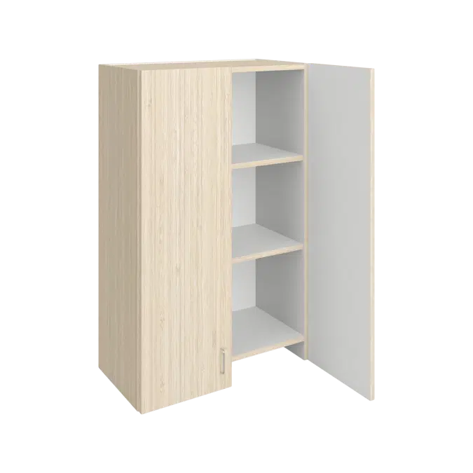 W9940 Task Lighting Wall Cabinet with Doors