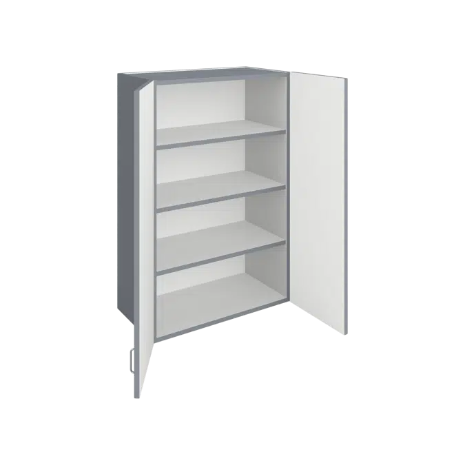 H0100 Hutch Cabinet - Storage with Doors