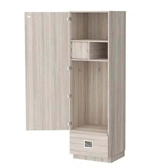 TL411 Ace Athletic Locker, Left Hinged