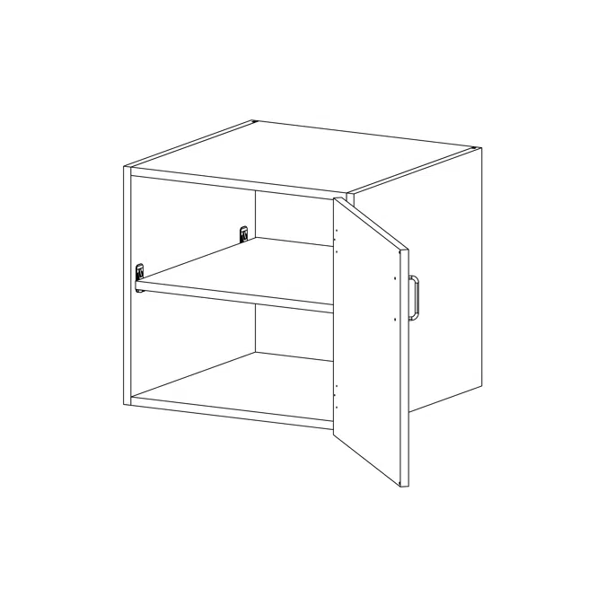 ELEVATE  by Case Systems - PB012 - Wall-mounted Cabinet - Base