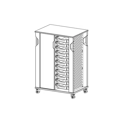 Image pour SALTO Mobile Cubby J1500-50