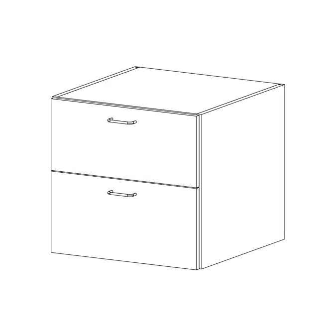 ELEVATE by Case Systems - PB402 - Wall-mounted Cabinet - Base