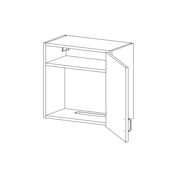 ELEVATE by Case Systems - PW914 - Wall-mounted Cabinet - Wall
