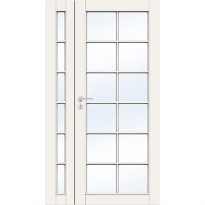 Interior Door Craft 105 Double unequal