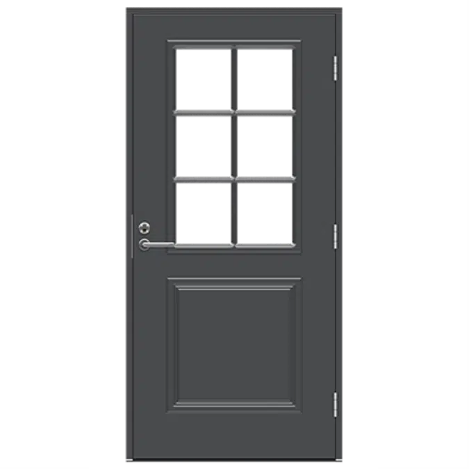 Exterior Door Classic Smetana ECO Single