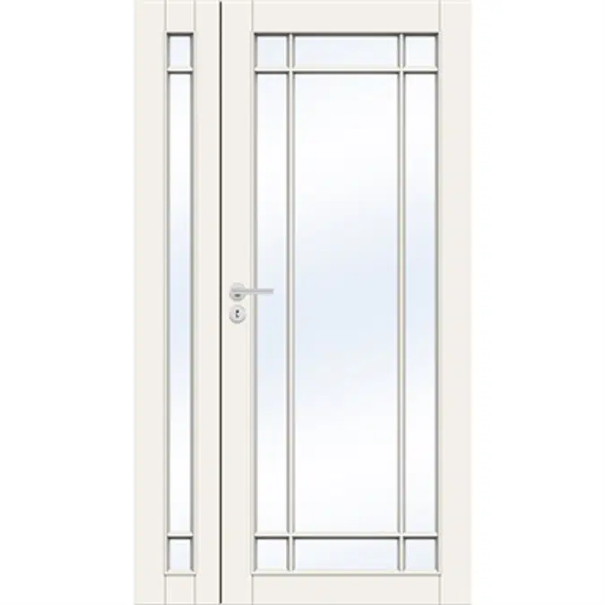 Interior Door Craft 134 Double unequal