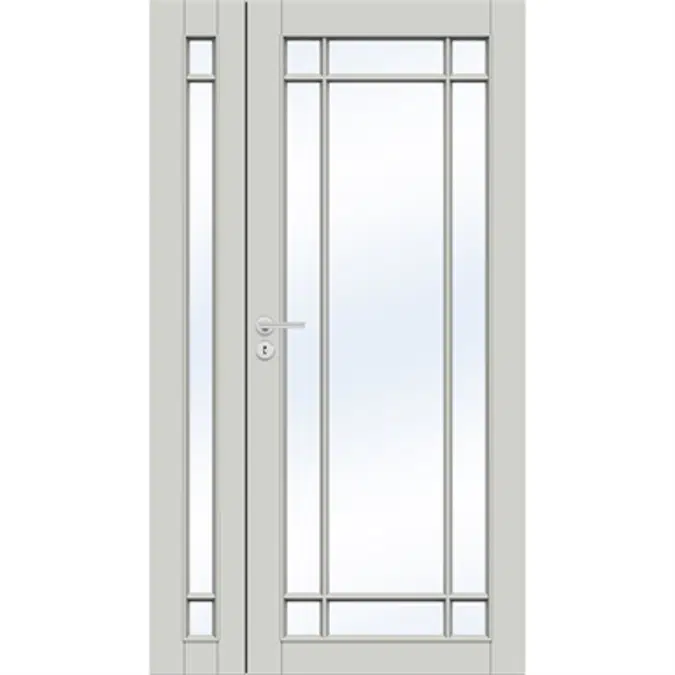 Interior Door Craft 134 Double unequal