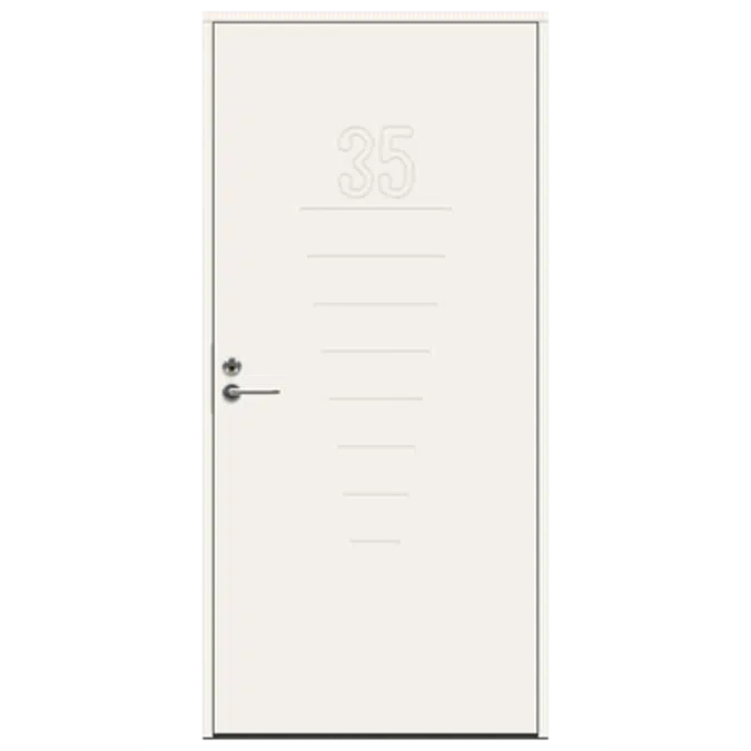 Exterior Door Character Numerus ECO Single