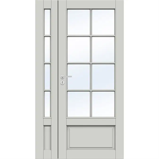 Interior Door Craft 104 Double unequal