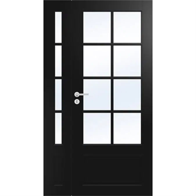 Interior Door Craft 104 Double unequal