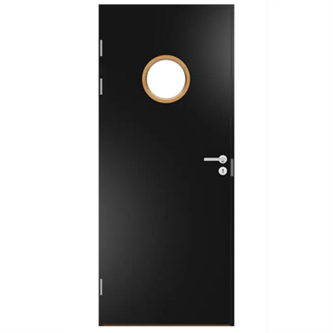 Interior Door HP S6 Glass round Single
