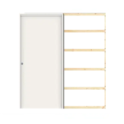 изображение для Interior Door HP 40D Sliding Single InWall 122(148) mm