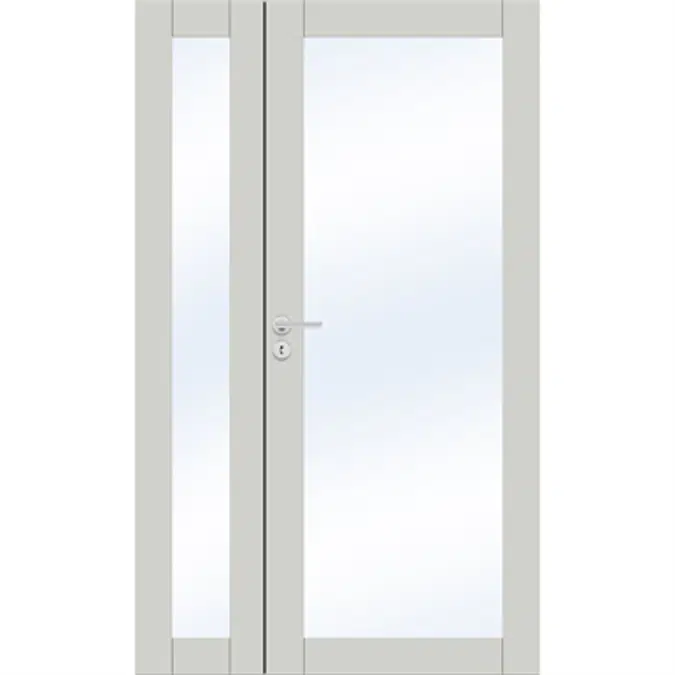 Interior Door Unique 504 Double unequal