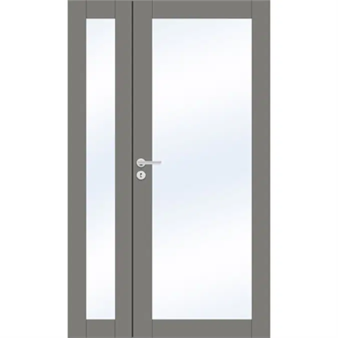 Interior Door Unique 504 Double unequal