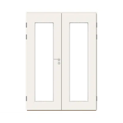 Image for Interior Door HP S6 Glass 10 Double Equal