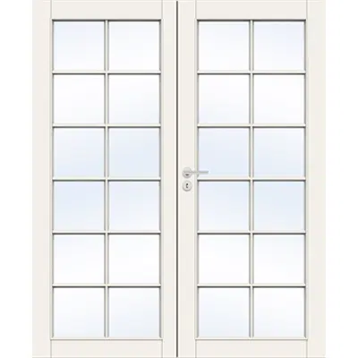 Image for Interior Door Craft 105 Double equal