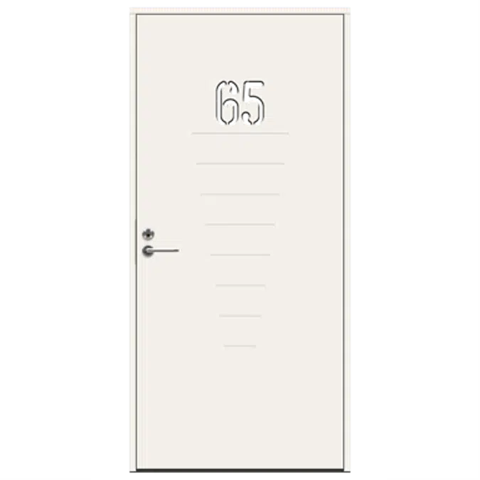 Exterior Door Character Digits ECO Single