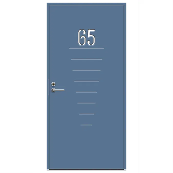 Exterior Door Character Digits ECO Single