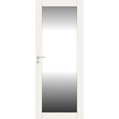 Interior Door Unique 501M Single Mirror