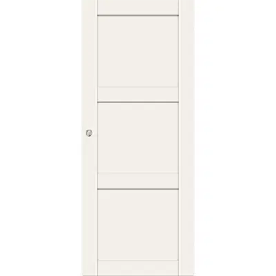 Image for Interior Door Unique 505 Single Sliding Wall mounted
