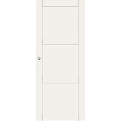 Interior Door Unique 505 Single Sliding Wall mounted