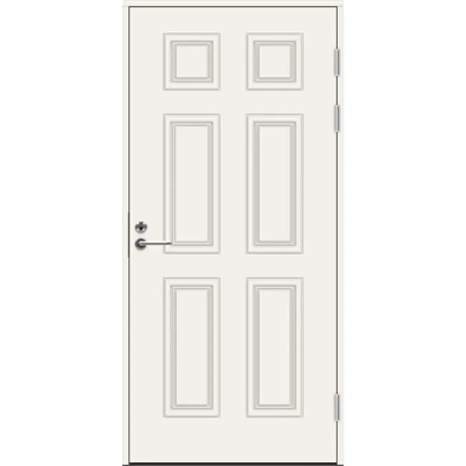 Exterior Door Classic Ravel Single