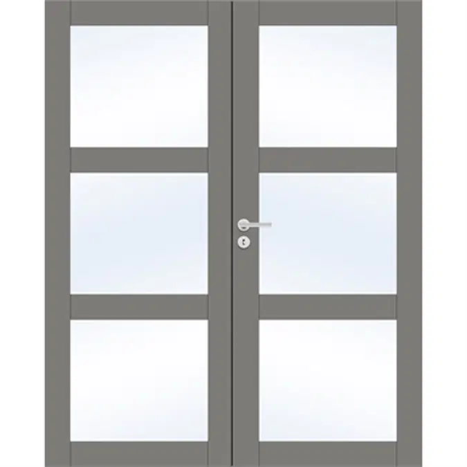 Interior Door Unique 507 Double equal