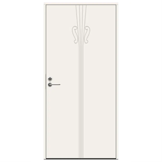 BIM objects Free download! Exterior Door Character Note ECO Single BIMobject