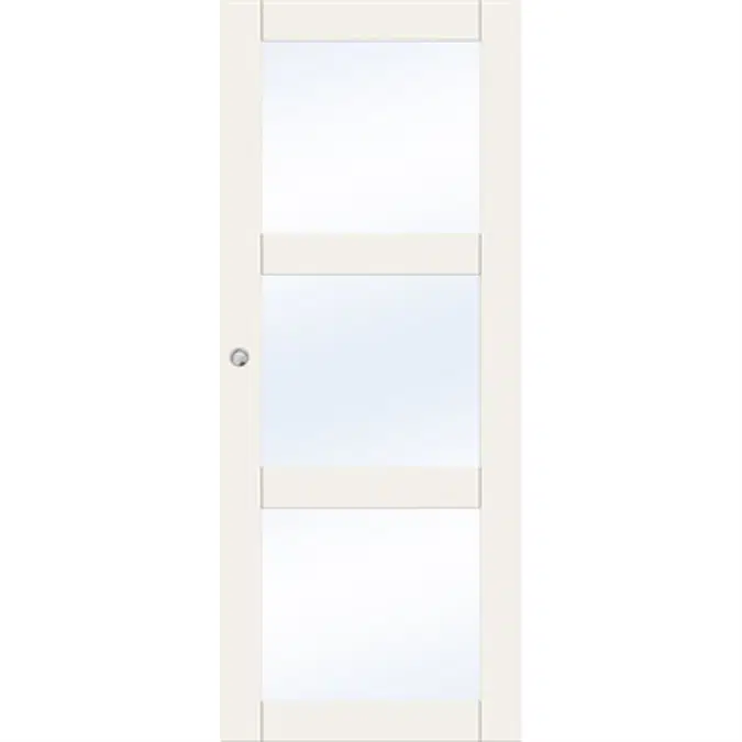 Interior Door Unique 507 Single Sliding Wall mounted