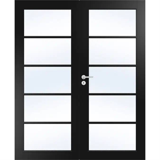 Interior Door Craft 129 Double equal