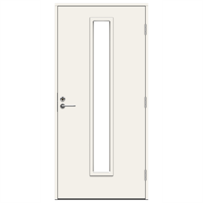 BIM objects Free download! Exterior Door Function Amazon ECO Single