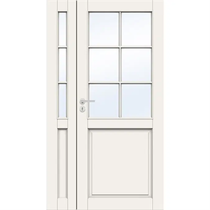 Interior Door Craft 102 Double unequal