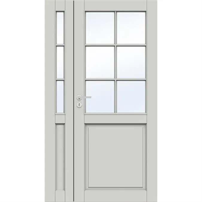 Interior Door Craft 102 Double unequal