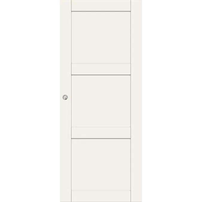 Interior Door Unique 505 Single Sliding In-wall 122/148mm