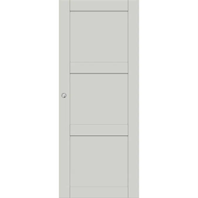 Interior Door Unique 505 Single Sliding In-wall 122/148mm