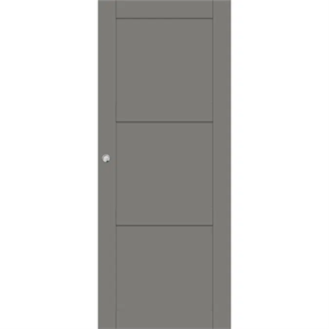 Interior Door Unique 505 Single Sliding In-wall 122/148mm