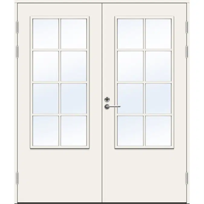 Exterior Door Balcony PO1894 W16 Double