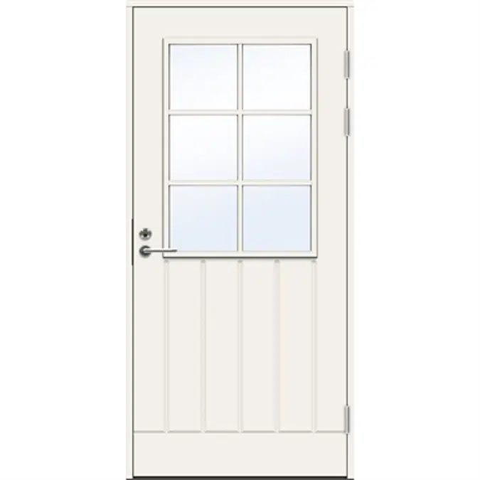Exterior Door Balcony PO1894 W12 Single