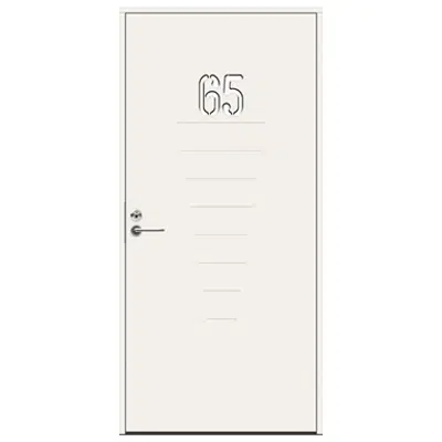 Exterior Door Character Digits