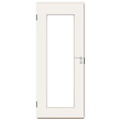 Interior Door HP 40D Rebated Glass 10, Single