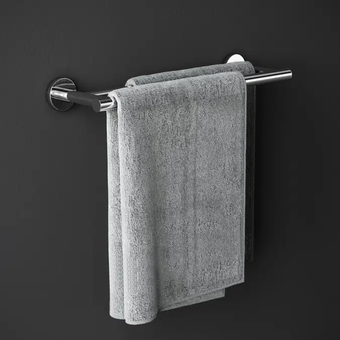 ARCHITECT S+ 45,5 cm double towel rack