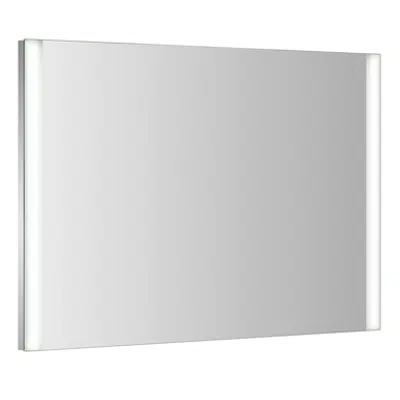 afbeelding voor LED LIGHTING 120x80cm Double Lateral Led Light Mirror w/lower Led Light