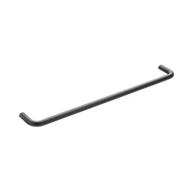 afbeelding voor BLACK AND WHITE Towel rack 60cm