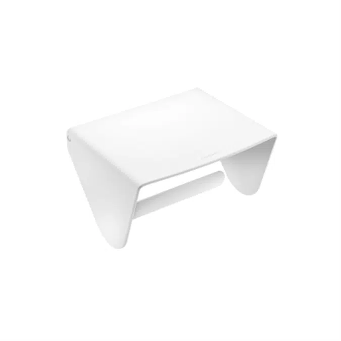 BLACK AND WHITE Paper holder with cover
