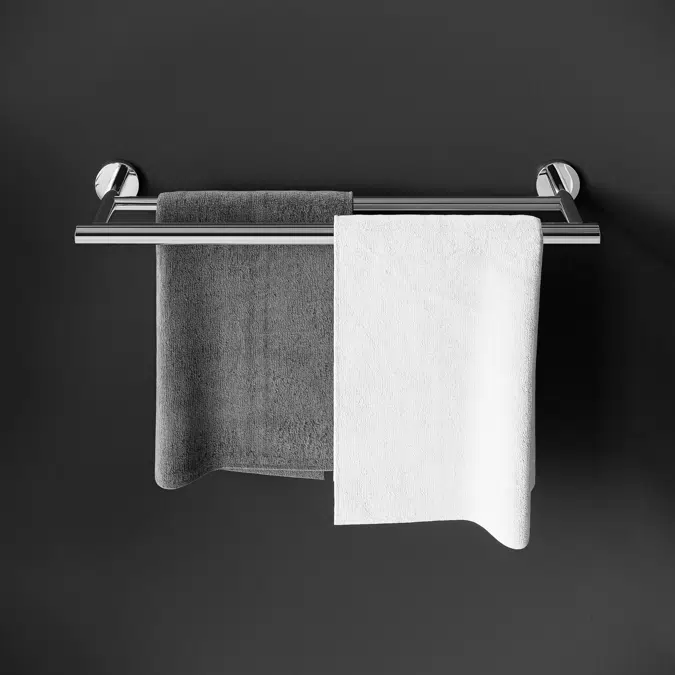 ARCHITECT S+ 59 cm double towel rack